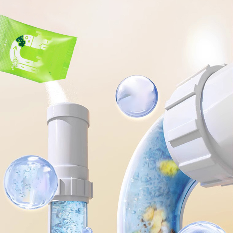 DrainPro – Leistungsstarkes Spülpulver für Rohrleitungen 80g | 1+2 GRATIS