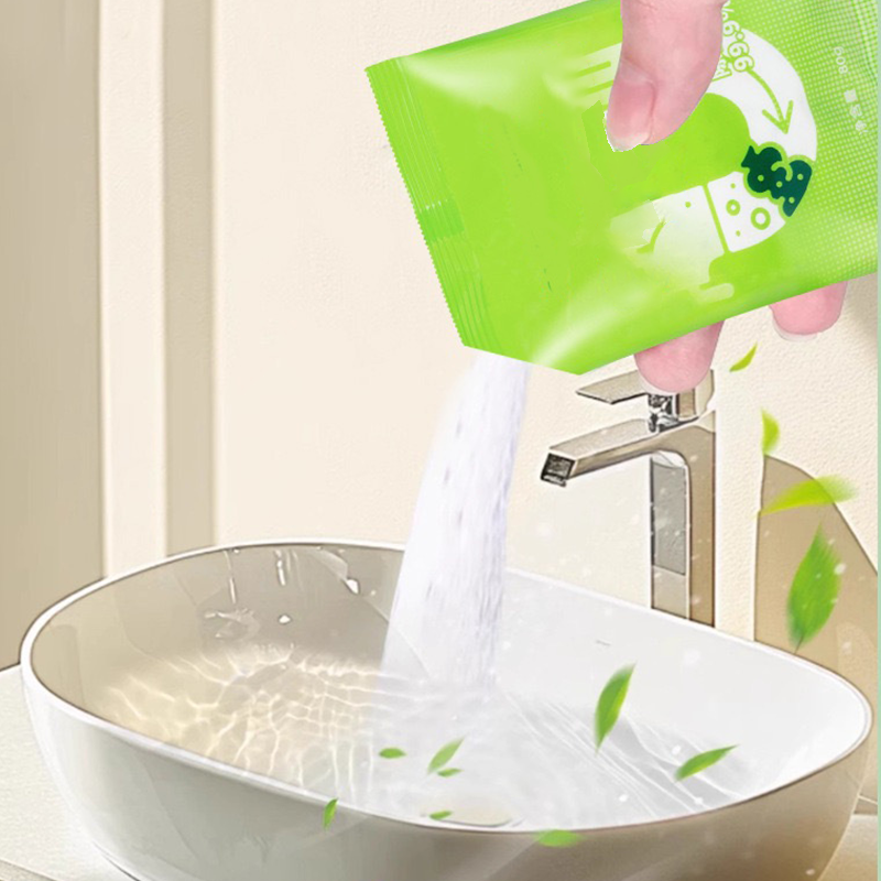 DrainPro – Leistungsstarkes Spülpulver für Rohrleitungen 80g | 1+2 GRATIS