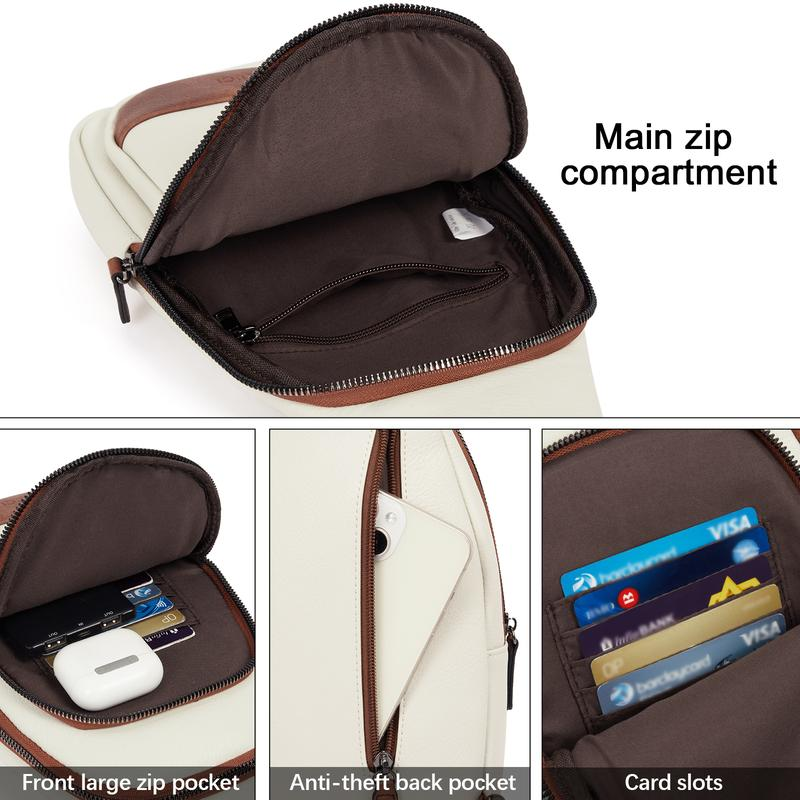EleganzBag – Modische Damen-Lederschultertasche