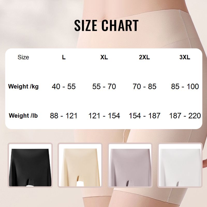 SilkShape™ – Damenunterwäsche aus Eissilke mit hoher Taille | 1+1 GRATIS
