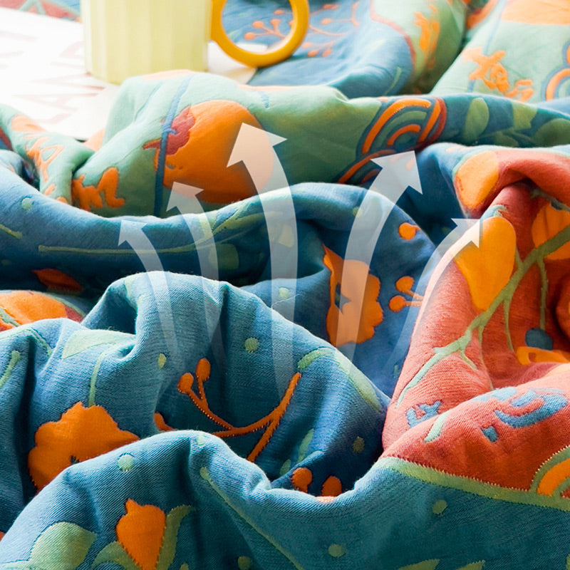 CottonDream – Multifunktionale doppelseitige Baumwoll-Decke