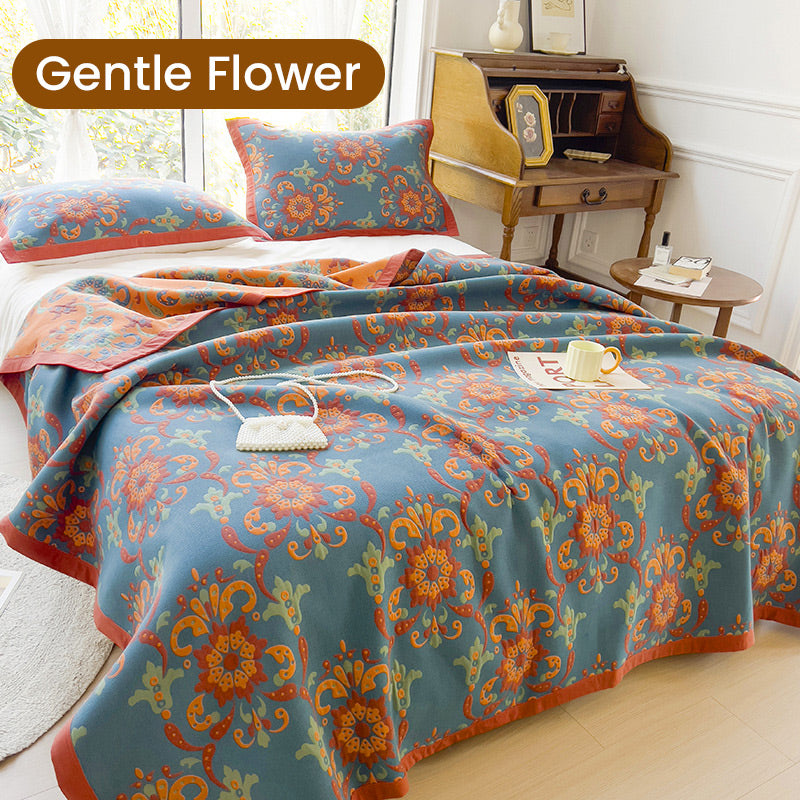 CottonDream – Multifunktionale doppelseitige Baumwoll-Decke