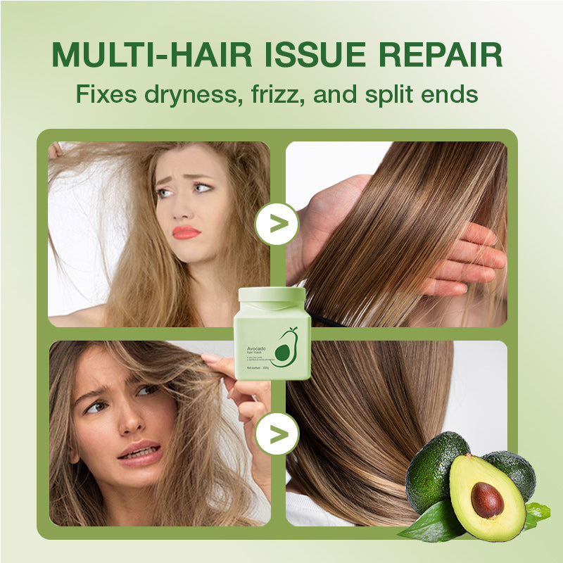 Avocura – Avocado-Haarmaske für intensive Pflege 100g | 1+1 GRATiS