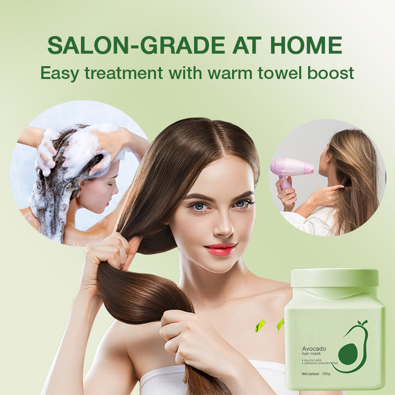 Avocura – Avocado-Haarmaske für intensive Pflege 100g | 1+1 GRATiS