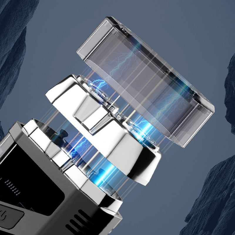ShavePro – Transparenter Mini Elektrorasierer (IPX7 Wasserdicht)