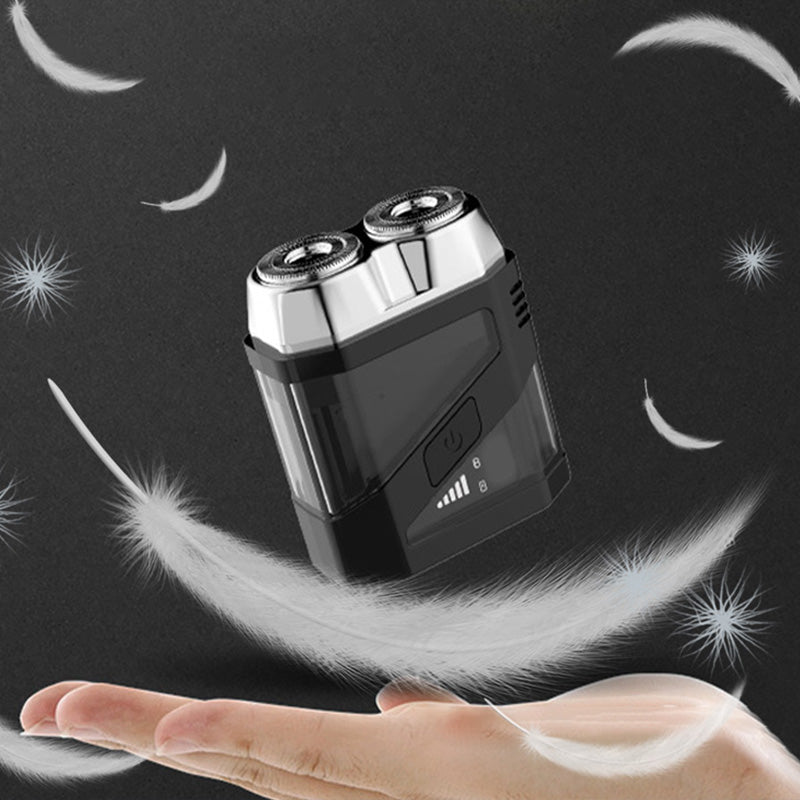 ShavePro – Transparenter Mini Elektrorasierer (IPX7 Wasserdicht)