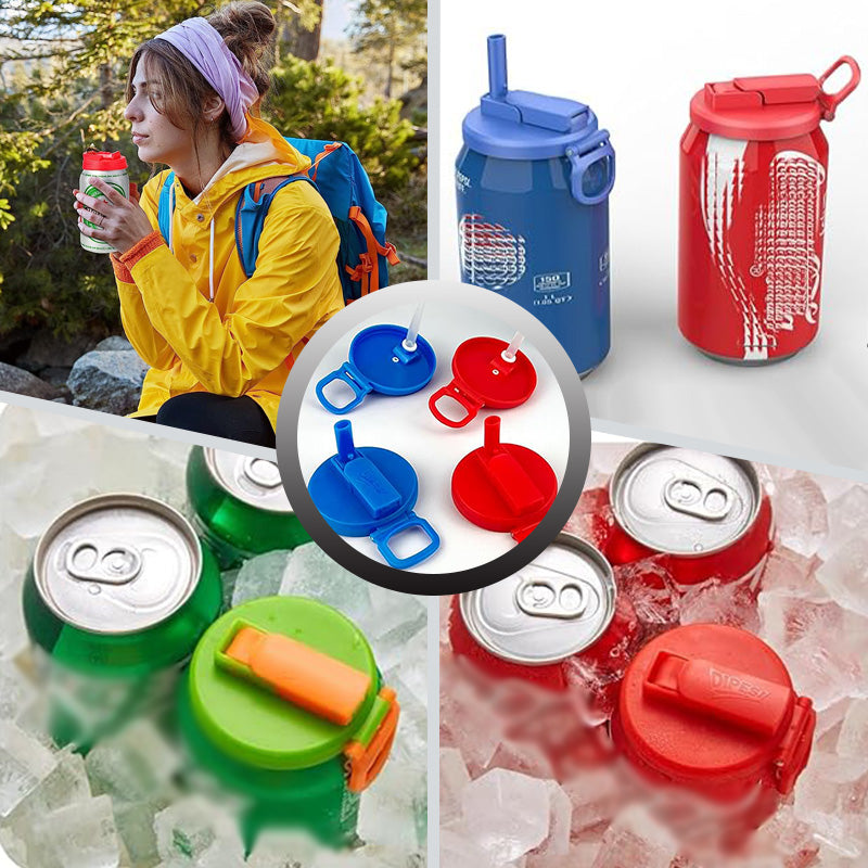 SipSafe – Kinderfreundlicher Silikondeckel & Strohhalm | 1+2 GRATIS