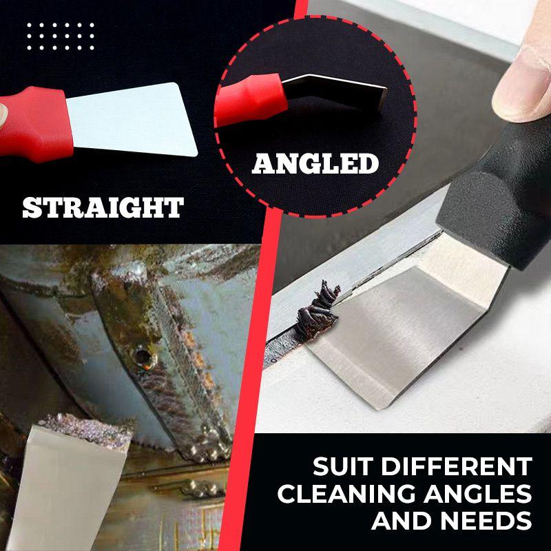 ProClean – Edelstahl Küchenreinigungsspatel | 5er-Set