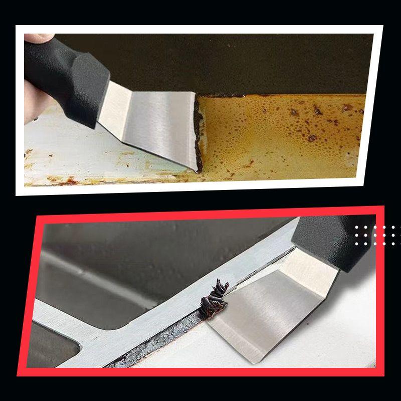 ProClean – Edelstahl Küchenreinigungsspatel | 5er-Set