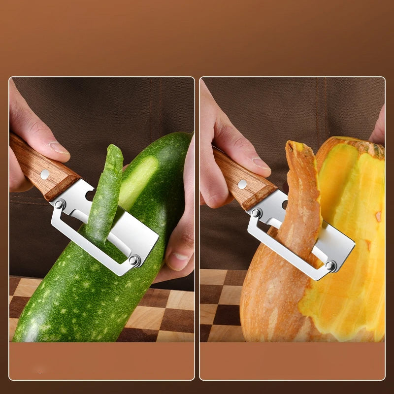 PeelPro – Multifunktionaler Gemüse- & Obstschäler für die Küche | 1+2 GRATIS