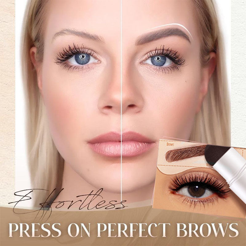 Perfect Brows – Schablonen- und Stempelset für Augenbrauen | 1+1 GRATIS