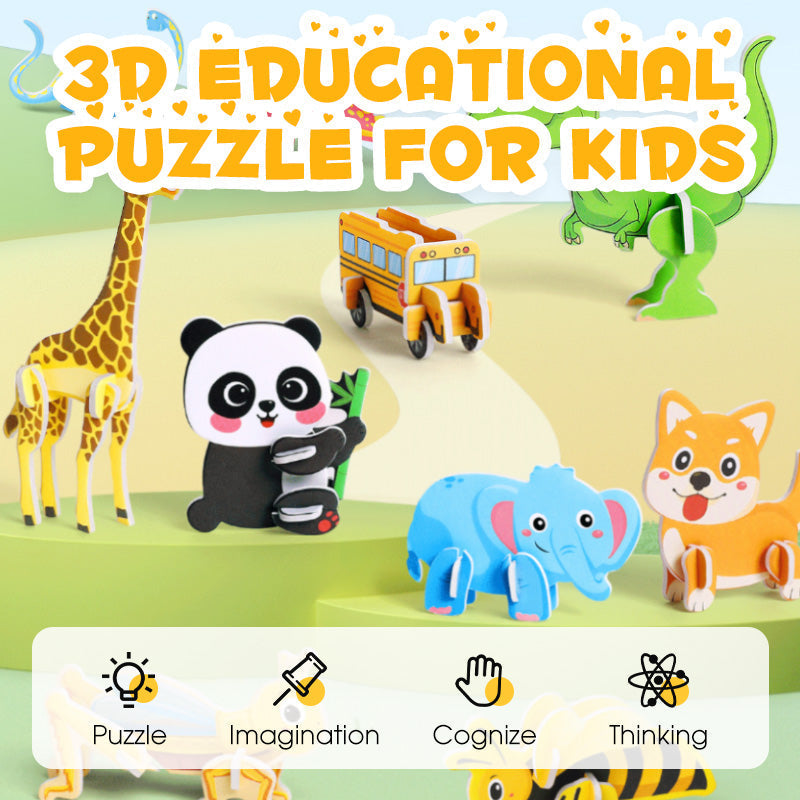 EduPuzzle – 3D Lernpuzzle für Kinder