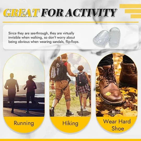 SoftEase - Atmungsaktive Zehenkappen | 30 Stück