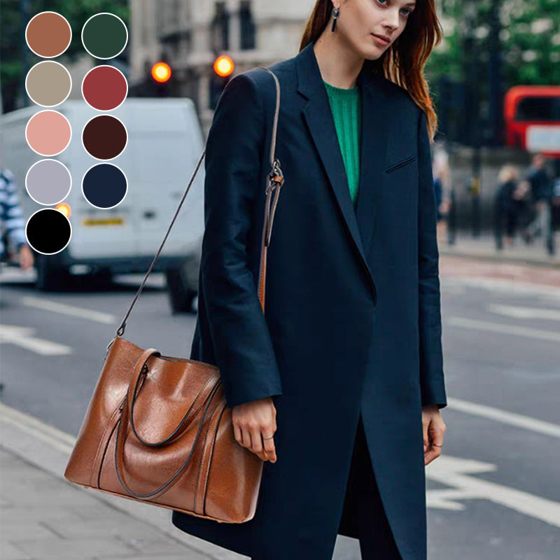 EleganceRetro – Hochwertige Damen-Ledertasche