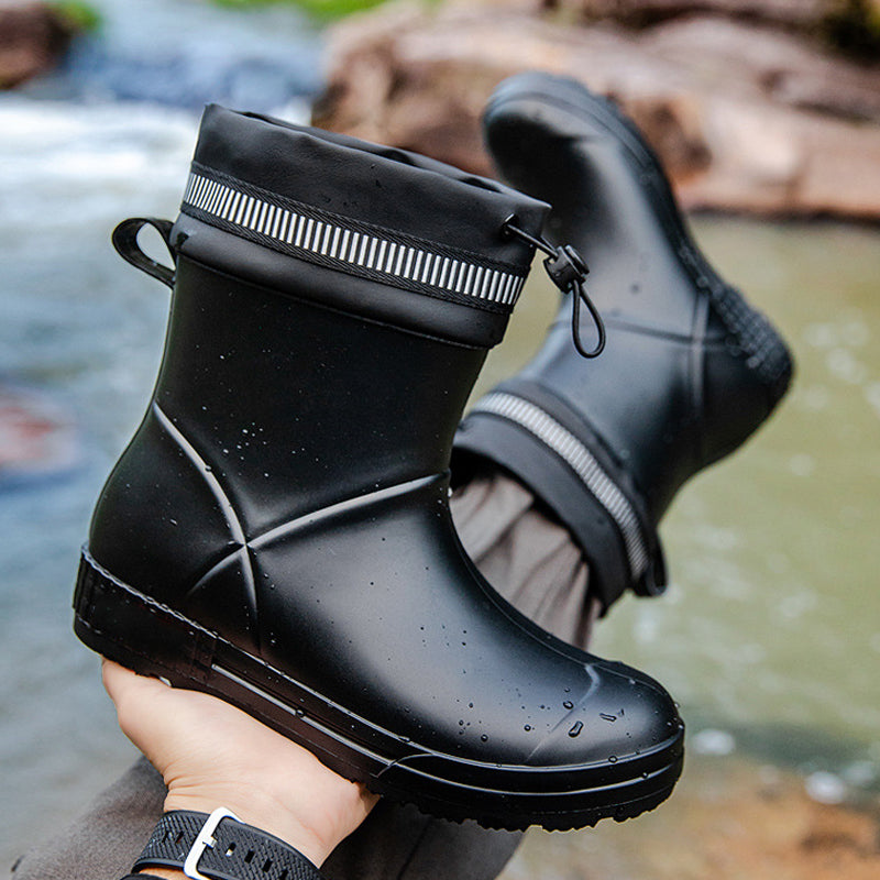 RainLace – Wasserdichte Regenstiefel