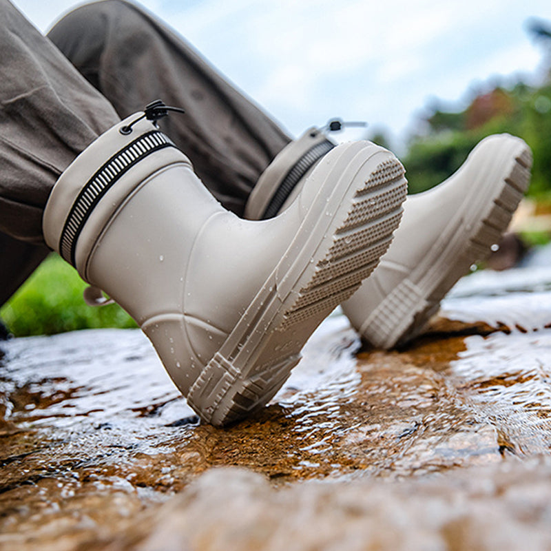 RainLace – Wasserdichte Regenstiefel