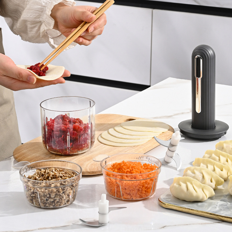 KitchenPro – Kabelloser Elektrischer Fleischwolf für Zuhause