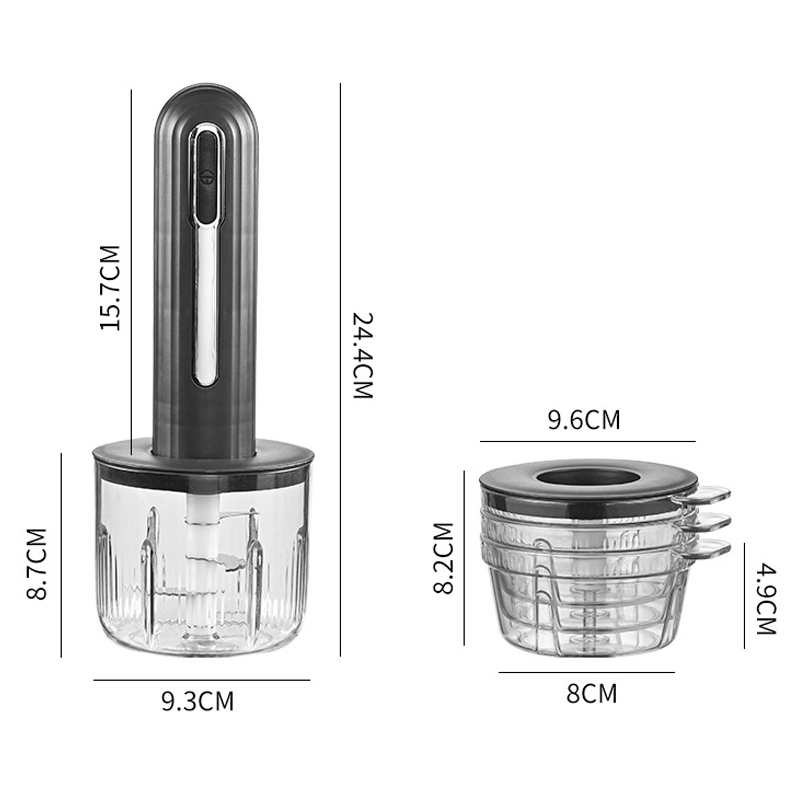 KitchenPro – Kabelloser Elektrischer Fleischwolf für Zuhause