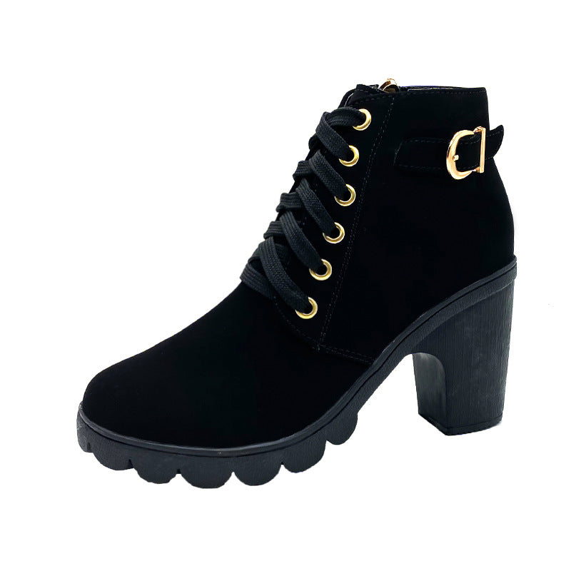 BellaStep – Damenstiefeletten mit Blockabsatz