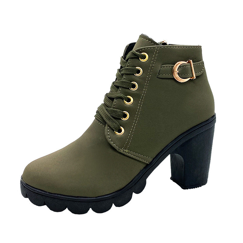 BellaStep – Damenstiefeletten mit Blockabsatz