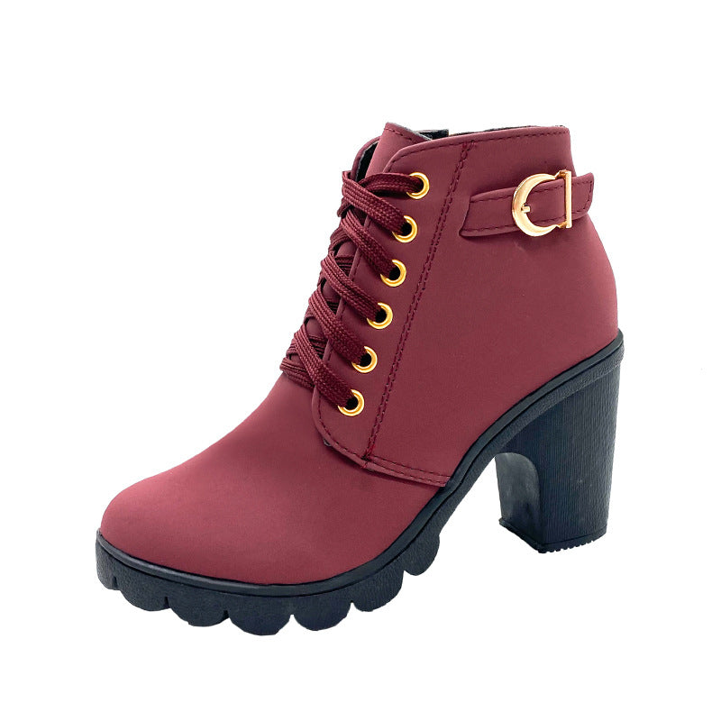 BellaStep – Damenstiefeletten mit Blockabsatz