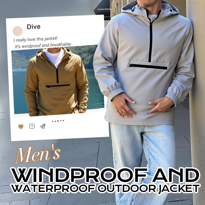 StormShield – Wetterfeste Outdoorjacke Herren | 50% RABATT