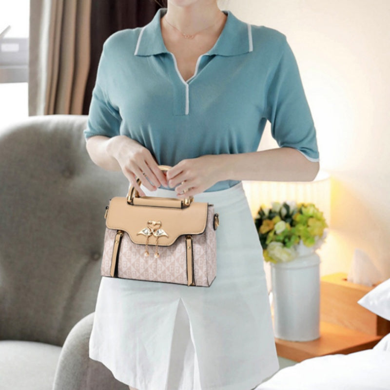 Eleganzia – Damen Schultertasche aus PU-Leder