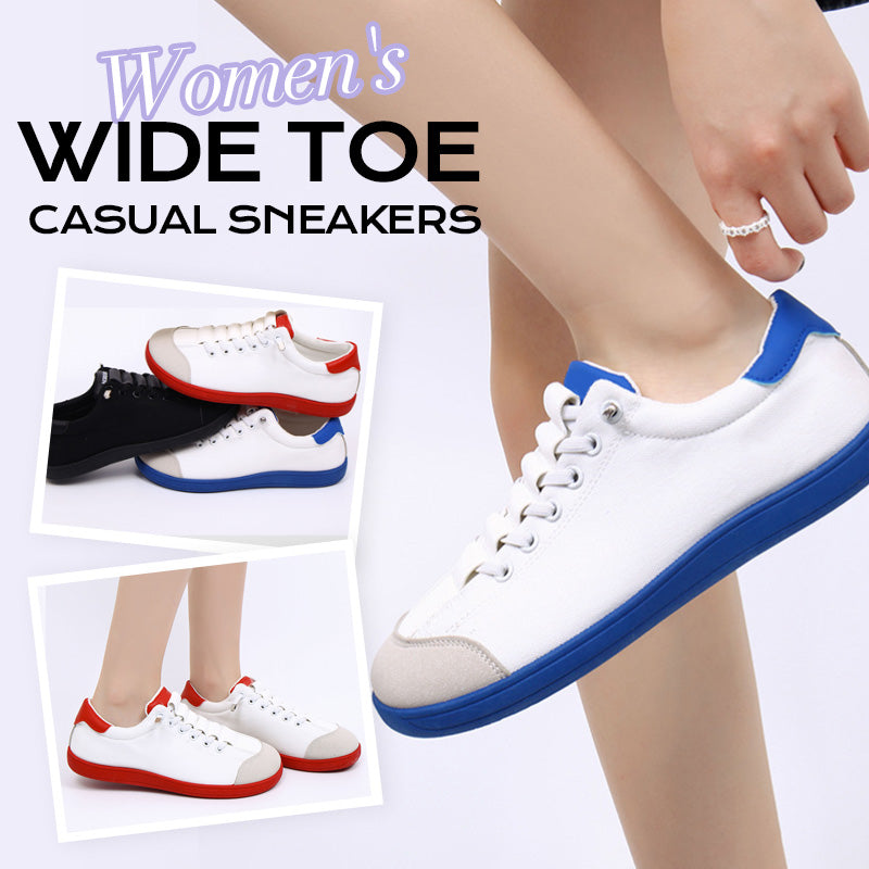 FlexiStep – Damen-Sneaker mit breiter Zehenkappe