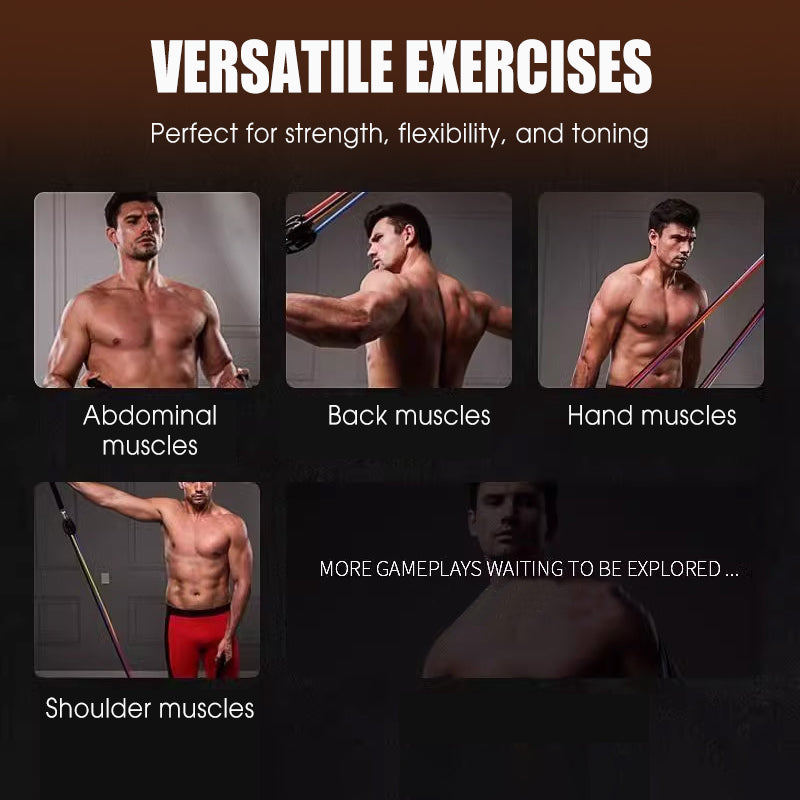 FlexiGym – 13-teiliges Krafttrainingsband-Set