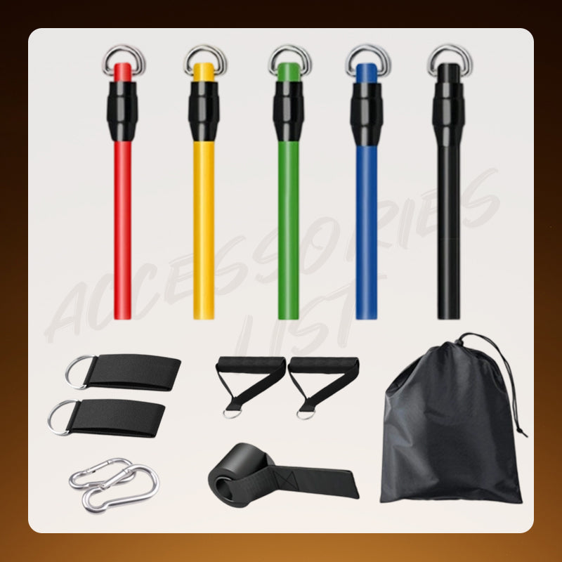 FlexiGym – 13-teiliges Krafttrainingsband-Set