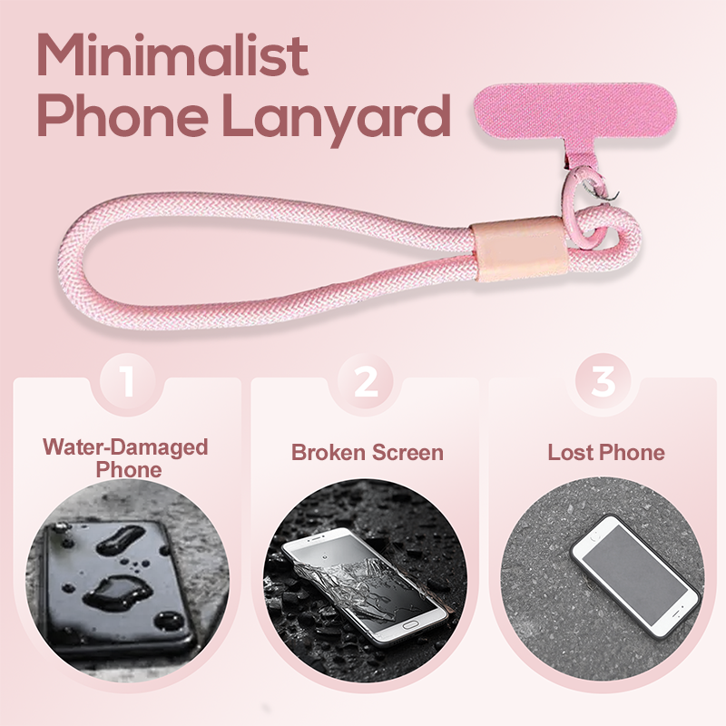 SlimStrap – Minimalistische Telefonkordel | 1+2 GRATIS