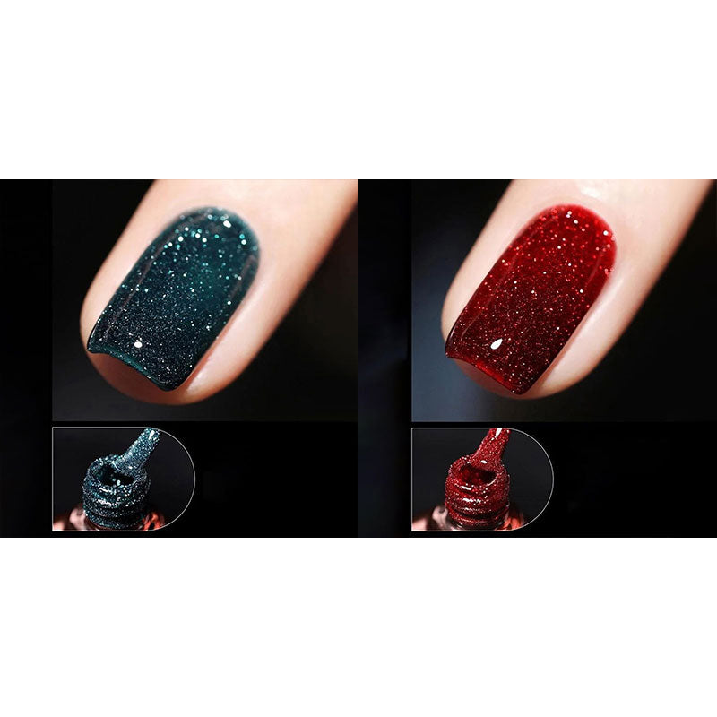 GlamNails™ – Glänzender, farbenfroher Gel-Nagellack | 1+1 GRATIS