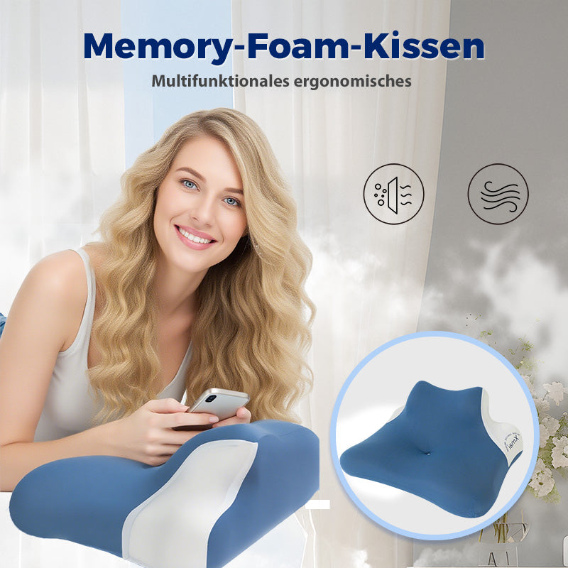 SleepEase – Ergonomisches Memory-Foam-Kissen