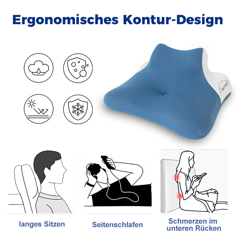 SleepEase – Ergonomisches Memory-Foam-Kissen