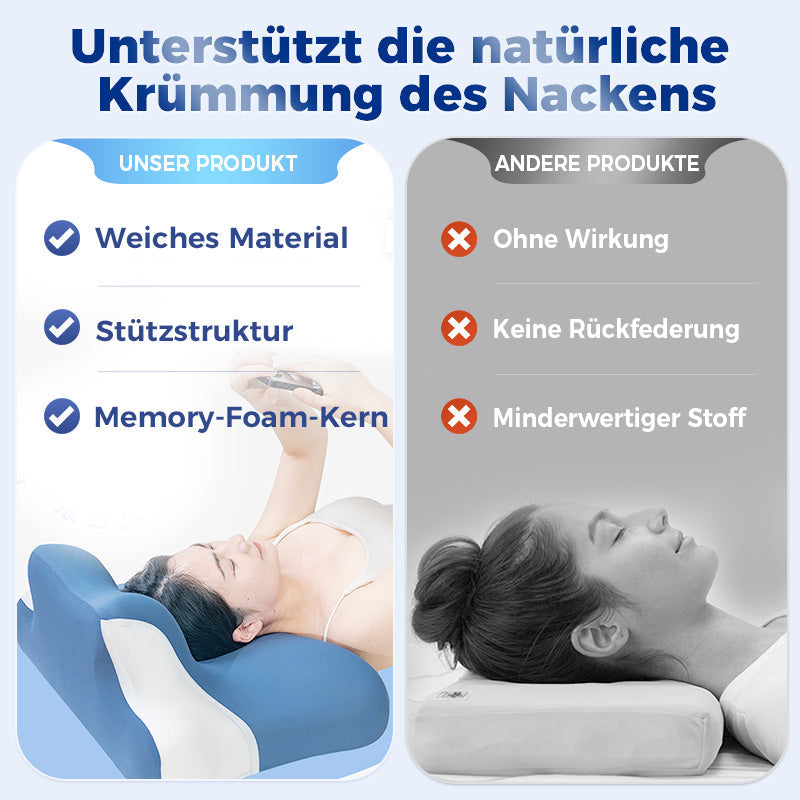 SleepEase – Ergonomisches Memory-Foam-Kissen