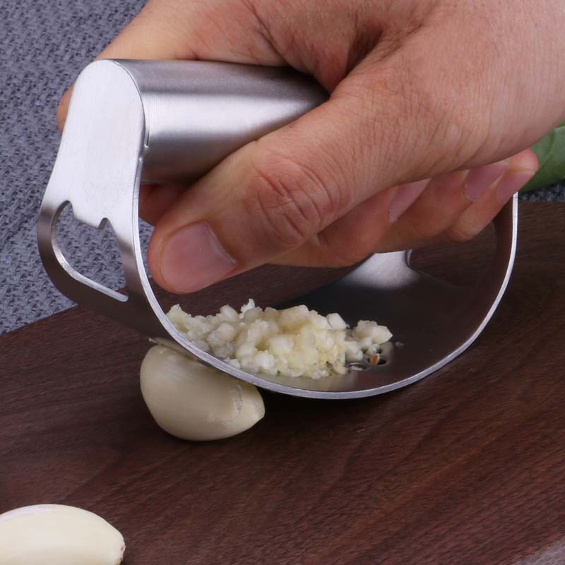 GarliX – Multifunktionale Edelstahl-Knoblauchpresse | 1+2 GRATIS