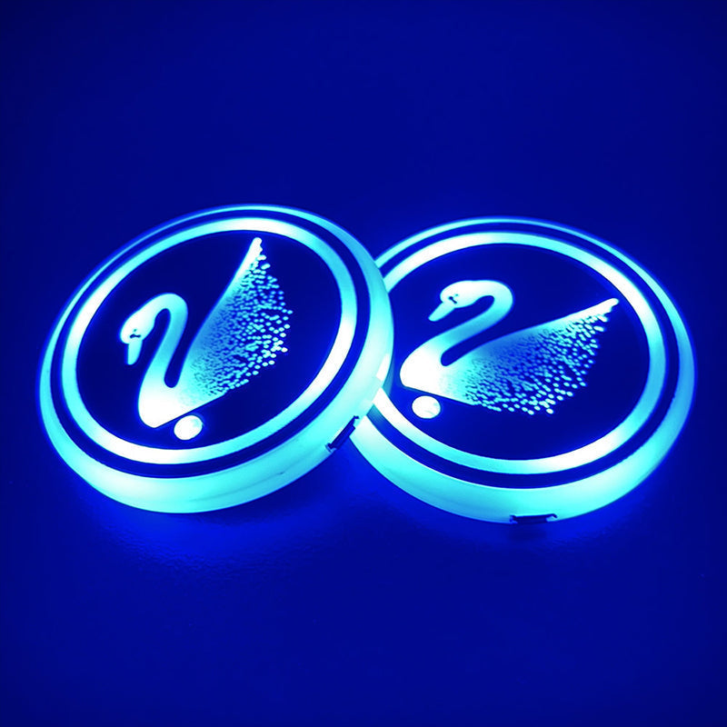 AutoGlow – 7-Farben LED-Becherhalterpad für Autos