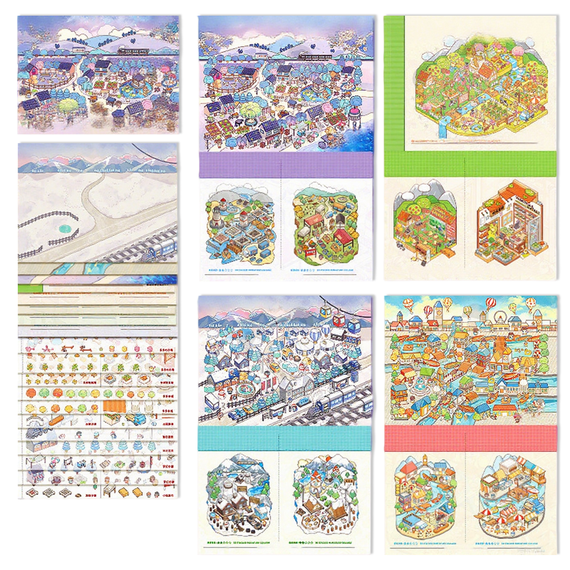 StickerMagic – DIY 12-teiliger Aufkleber-Set