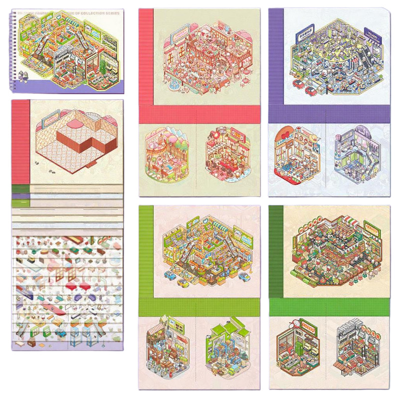 StickerMagic – DIY 12-teiliger Aufkleber-Set