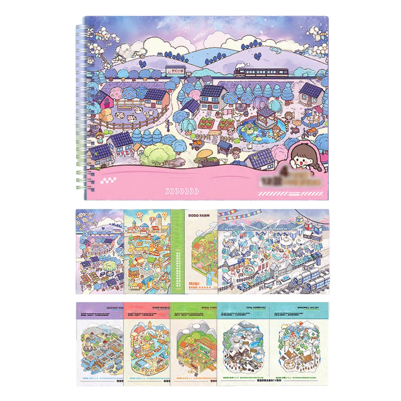 StickerMagic – DIY 12-teiliger Aufkleber-Set