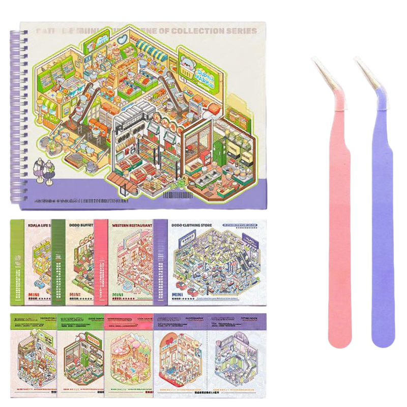 StickerMagic – DIY 12-teiliger Aufkleber-Set