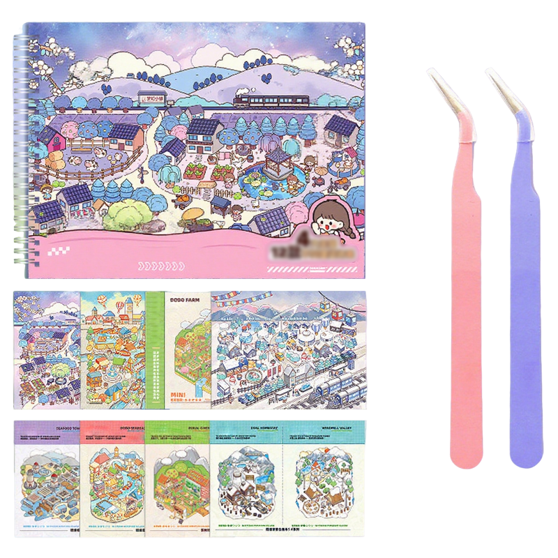 StickerMagic – DIY 12-teiliger Aufkleber-Set