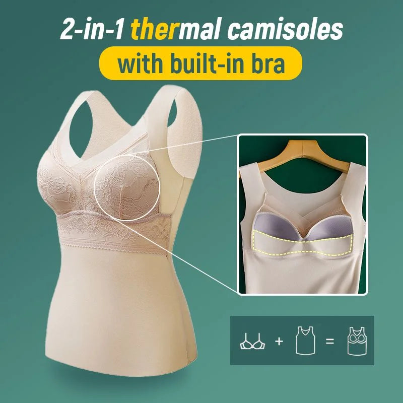 HeatFit – Thermounterwäsche mit integriertem BH 2-in-1