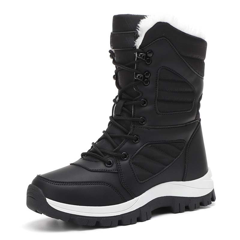 SnowStep™ – Warme Damen-Schneestiefel mit Schnürung