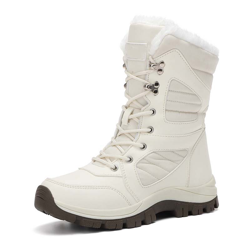 SnowStep™ – Warme Damen-Schneestiefel mit Schnürung