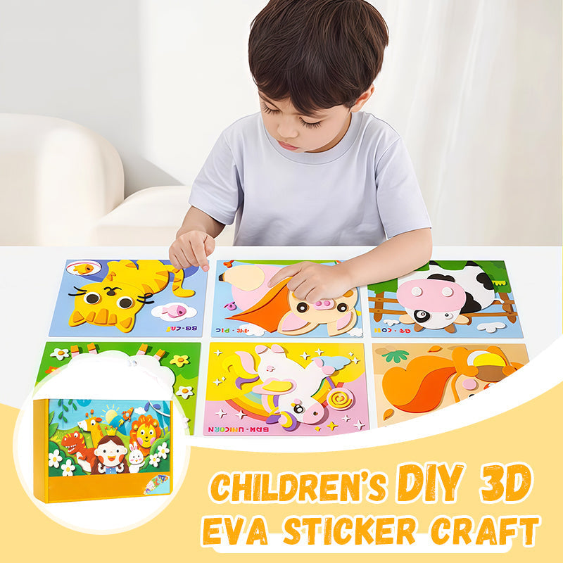 CraftyKids – DIY 3D EVA Bastelsticker