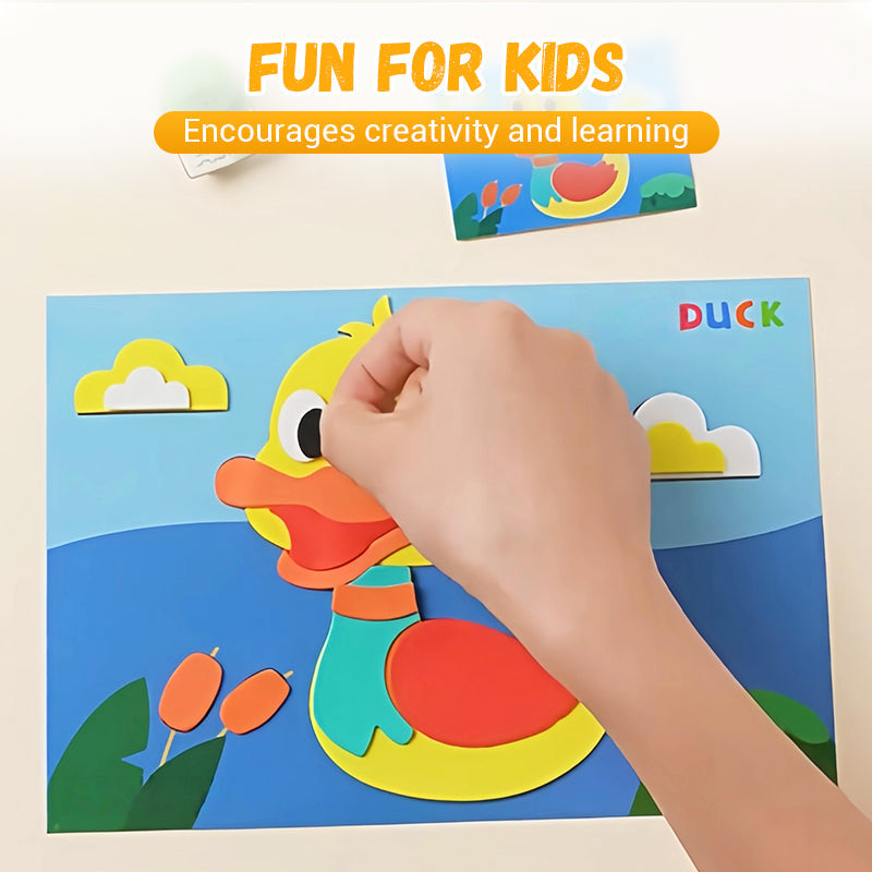 CraftyKids – DIY 3D EVA Bastelsticker