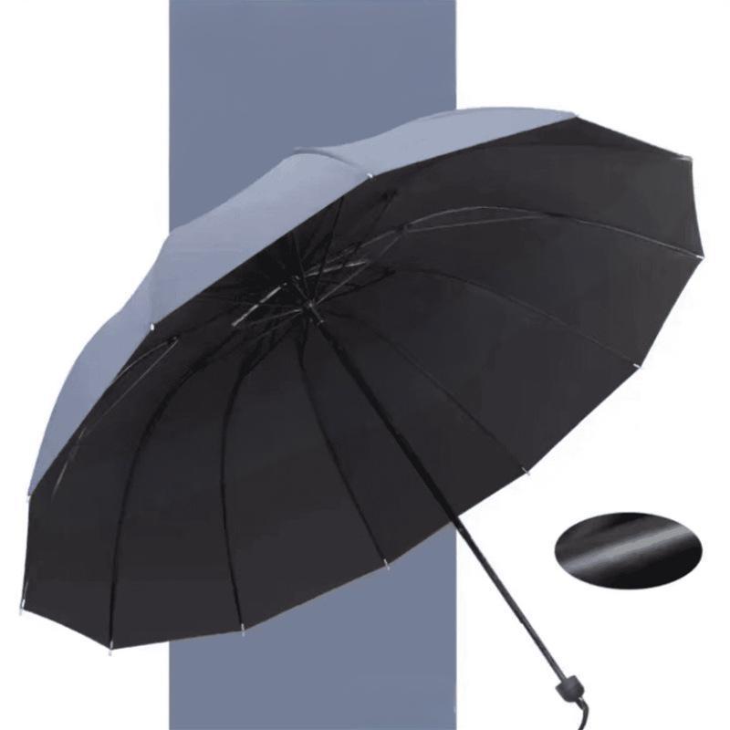 StormShield – 12-Rippen Faltbarer Winddichter Regenschirm