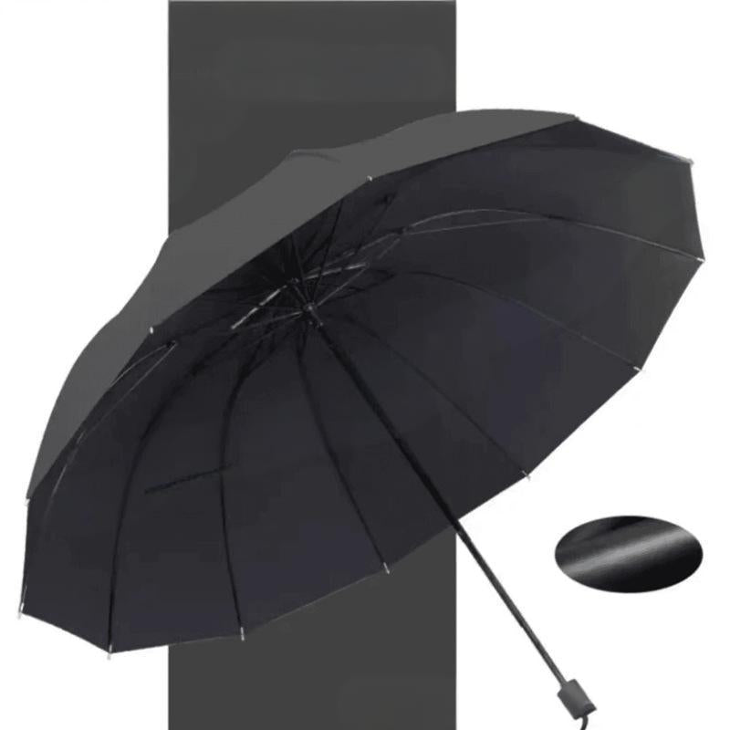 StormShield – 12-Rippen Faltbarer Winddichter Regenschirm