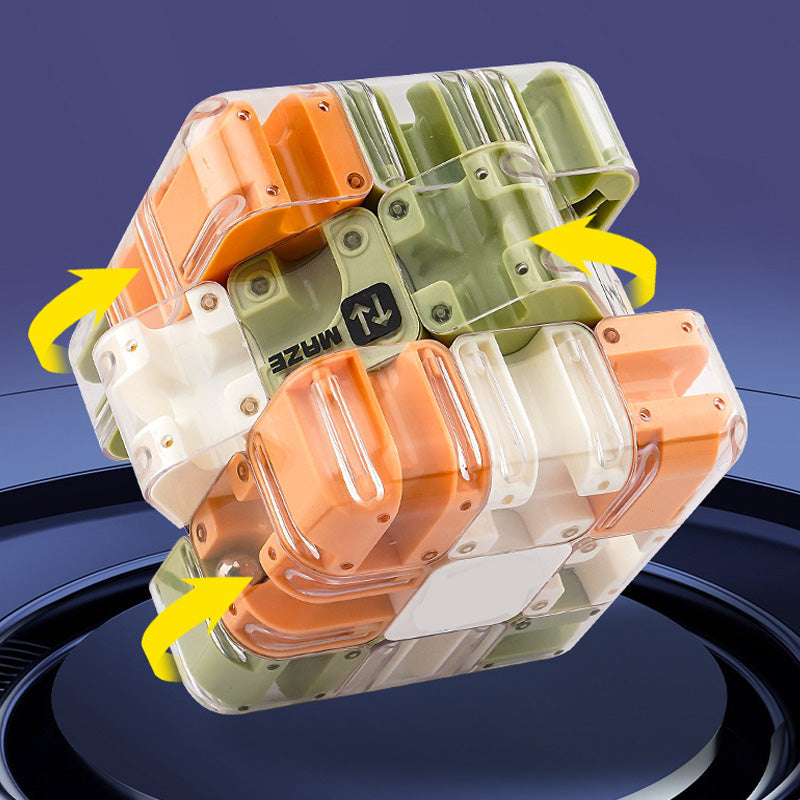 BrainPlay – 3D-Labyrinth-Rollwürfel-Puzzle